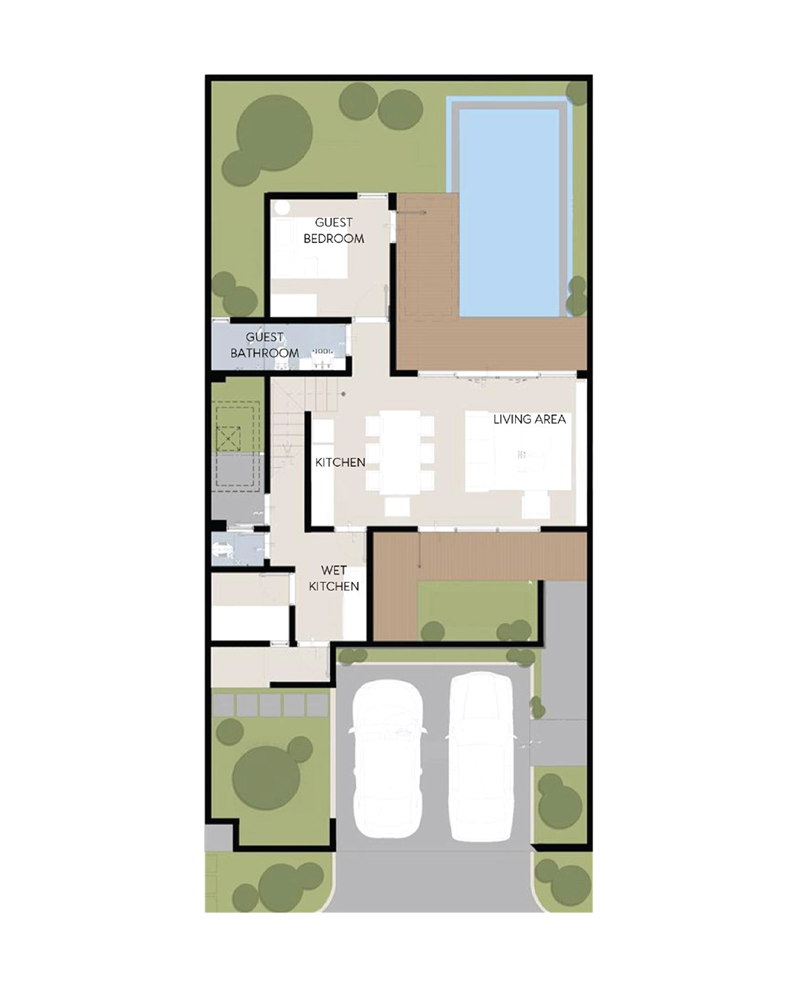 Ground Floor — Villa Svana — Signature